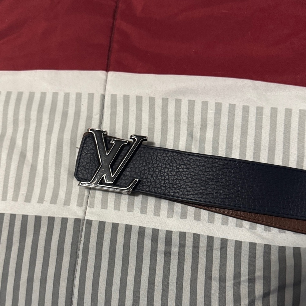 Louis Vuitton Black and Brown Belt Bag